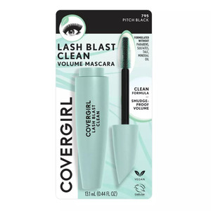 CoverGirl Lash Blast Clean Volume Mascara #795 Pitch Black Shade, 0.44 Oz CoverGirl Lash Blast Clean Volume Mascara #795 Pitch Black Shade, 0.44 Oz