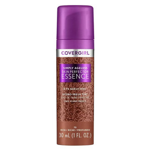 CoverGirl Simply Ageless Skin Perfector Essence Vegan Foundation #70 Rich Shade, 1 Ea CoverGirl Simply Ageless Skin Perfector Essence Vegan Foundation #70 Rich Shade, 1 Ea