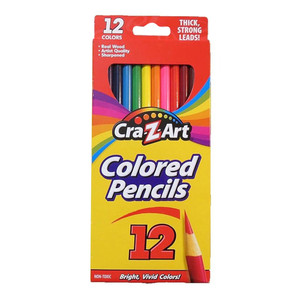 Cra-Z-Art Multi Colored Pencils Stationery Set, 12 Ea Cra-Z-Art Multi Colored Pencils Stationery Set, 12 Ea