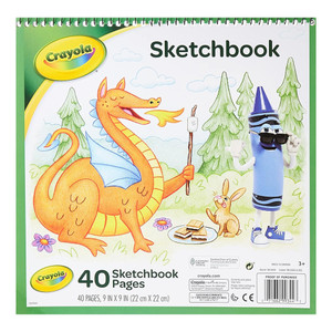 Crayola Sketchbook Drawing Pad, 40 Pages 1 Ea Crayola Sketchbook Drawing Pad, 40 Pages 1 Ea