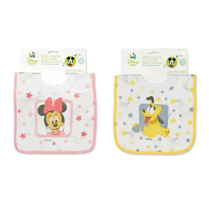 Disney Baby Pullover Bib Mickey Mouse Minnie Assorted Design, 1 Ea Disney Baby Pullover Bib Mickey Mouse Minnie Assorted Design, 1 Ea