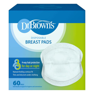 Dr. Browns Disposable Absorbent Breast Pads Nursing Essentials, 60 Ea Dr. Browns Disposable Absorbent Breast Pads Nursing Essentials, 60 Ea