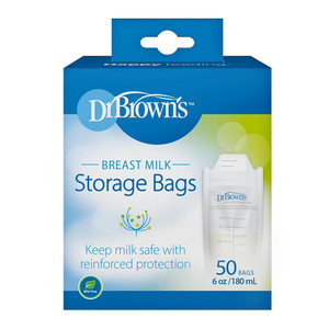 Dr. Browns Breast Milk Storage Bags Feeding Essentials, 50 Ea Dr. Browns Breast Milk Storage Bags Feeding Essentials, 50 Ea