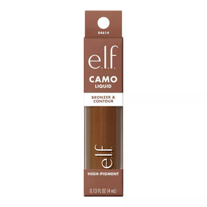 e.l.f. Camo Liquid Bronze N Sculpt Bronzer #6 Tan Shade, 0.13 Oz