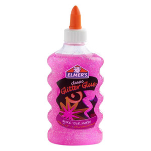 Elmers Classic Glitter Glue Assorted Colors, 6 Oz