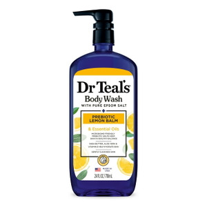 Dr Teals Body Wash Lemon Balm Prebiotic 24oz
