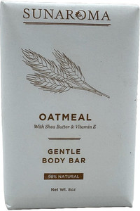Sunaroma Soap Bar Oatmeal With Shea Butter & Vitamin-E 8oz