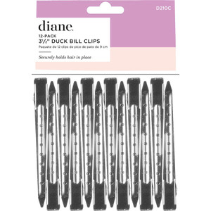 Diane Duck Bill Clips 12 Count 3.5Inch