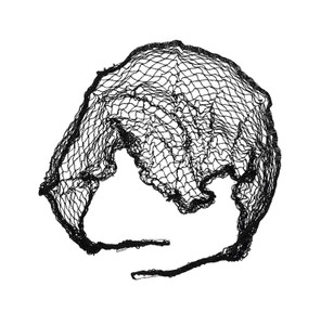 Diane Hair Net Cotton Triangle Black