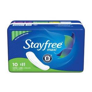 Stayfree Maxi Super Long 10 Count