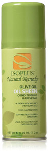 Isoplus Nat Remedy Olive Oil Sheen Hair Spray 2oz