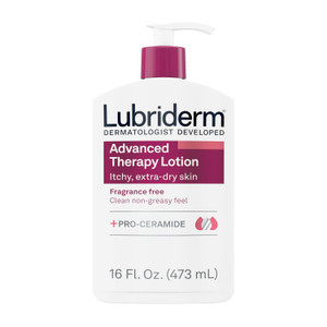 Lubriderm Advanced Therapy Lotion Itchy Dry Skin 16oz