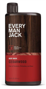 Every Man Jack Body Wash And Shower Gel 16.9Oz Cedarwood Every Man Jack Body Wash And Shower Gel 16.9Oz Cedarwood