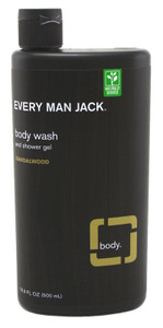 Every Man Jack Body Wash And Shower Gel 16.9Oz Sandalwood Every Man Jack Body Wash And Shower Gel 16.9Oz Sandalwood