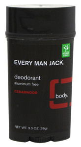 Every Man Jack Deodorant 3Oz Cedarwood (Aluminum-Free) Every Man Jack Deodorant 3Oz Cedarwood (Aluminum-Free)