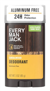 Every Man Jack Deodorant 3Oz Sandalwood (Aluminum-Free) Every Man Jack Deodorant 3Oz Sandalwood (Aluminum-Free)