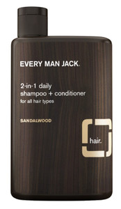 Every Man Jack Shampoo 2-In-1 Sandalwood 13.5Oz Every Man Jack Shampoo 2-In-1 Sandalwood 13.5Oz