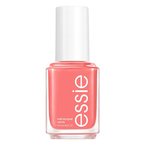 essie salon-quality nail polish vegan peachy coral Peach Side Babe, 0.46 Oz