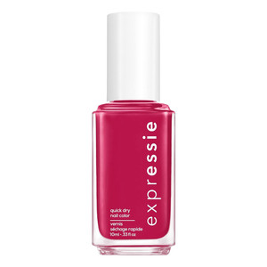 essie expressie quickdry nail polish vegan formula berry red Spray It To Say It, 0.33 Oz