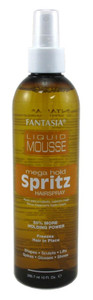 Fantasia Spritz Liquid Mousse Mega Hold 10Oz Pump Fantasia Spritz Liquid Mousse Mega Hold 10Oz Pump