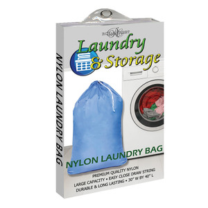 Royal Crest Laundry Bag Nylon Heavy Duty Drawstring Bag 30 inch x 40 inch 1 Ea