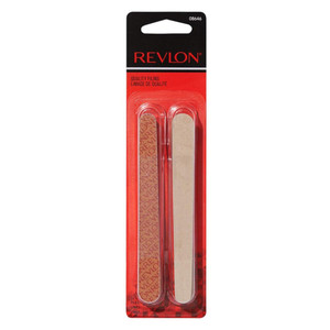 Revlon Compact Emery Boards Nail File Durable Double-Sided Nail Shaping Tool 1 Pack