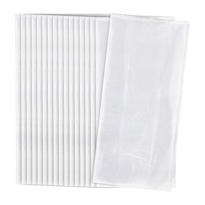Cello Bags Clear Durable Plastic 30 Ea