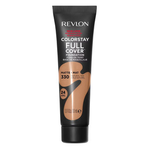 Revlon ColorStay Full Cover Longwear Matte Foundation #330 Natural Tan Lightweight Full Coverage 1 Oz