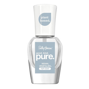 Sally Hansen Good.Kind.Pure Nail Polish Plant-Based Vegan 101 Top Coat 0.33 Oz