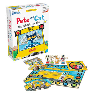 Pete the Cat Wheels on the Bus Card Game 1 Ea