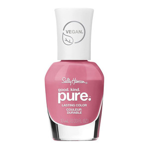 Sally Hansen Good.Kind.Pure Nail Polish Spring Into Color Collection Plant-Based Vegan Rose To The Occasion 0.33 Oz