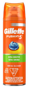 Gillette Fusion Shave Gel Ultra Sensitive 7Oz Gillette Fusion Shave Gel Ultra Sensitive 7Oz