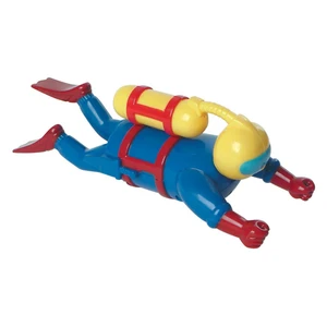 Wind-Up Diver Classic Bath Toy 1 Ea