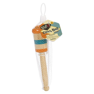 Toy Wooden Catch Ball Classic Play 1 Ea