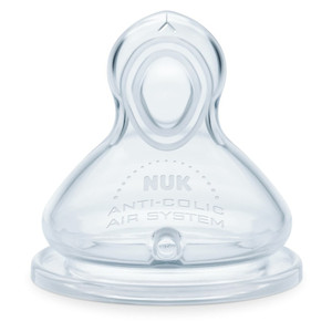 NUK Smooth Flow Anti-Colic Nipples Size 2 2 Ea