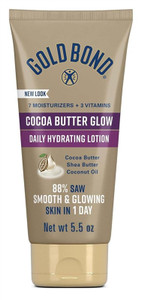 Gold Bond Cocoa Butter Glow Daily Hydrating Lotion 5.5Oz Gold Bond Cocoa Butter Glow Daily Hydrating Lotion 5.5Oz