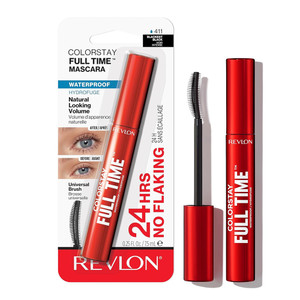 Revlon ColorStay Full Time Volumizing Mascara Waterproof Blackest Black 0.34 Oz