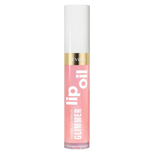 Revlon Super Lustrous Glimmer Lip Oil #001 Candy Hearts Nourishing Glossy Finish 0.13 Oz