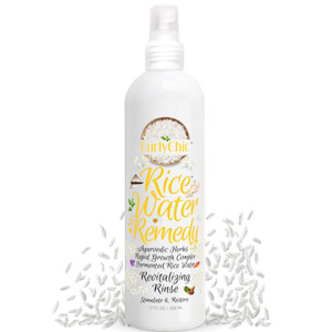 Curly Chic Rice Water Remedy Revitalizing Hair Rinse 8 fl oz