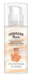 Hawaiian Tropic Spf#30 Face Weightless Hydration 1.7Oz Hawaiian Tropic Spf#30 Face Weightless Hydration 1.7Oz
