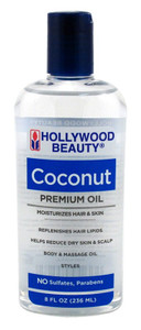 Hollywood Beauty Coconut Premium Oil 8Oz Hollywood Beauty Coconut Premium Oil 8Oz