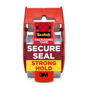 Scotch Ultra Clear Packaging Tape Strong Seal Transparent Finish 1 Ea