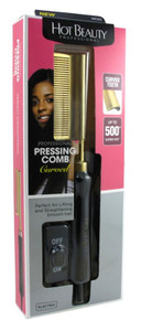Hot Beauty Pressing Comb Curved Teeth Hot Beauty Pressing Comb Curved Teeth