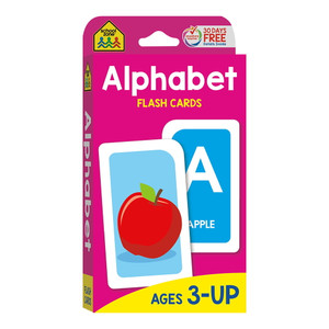 School Zone Flash Cards Alphabet Early Learning 1 Ea