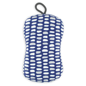 MUkitchen Designer Print Double Duty Scrub Sponge for Dishes and Pans, Stones Pattern, 1 ea