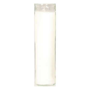 Star Candle Decorative Solid White 8 inch 1 Ea