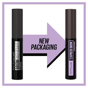 Maybelline Brow Fast Sculpt Eyebrow Gel, 260 Deep Brown, 0.09 oz