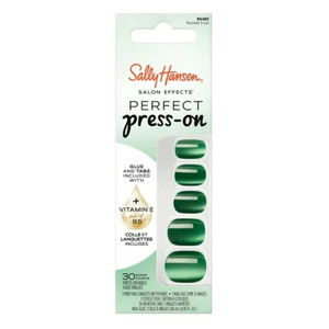 Sally Hansen Salon Effects Perfect Press-On Nails Easy Apply Longwear 451 Rocket Fuel 24 Ea