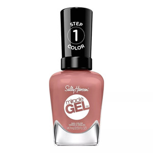 Sally Hansen Miracle Gel Nail Polish Longwear Gel-Like Formula No UV Lamp Needed Wild and Free Pink 0.5 Oz