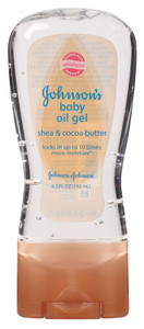 Johnsons Baby Oil Gel Shea & Cocoa Butter 6.5Oz Johnsons Baby Oil Gel Shea & Cocoa Butter 6.5Oz